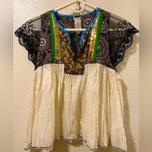 Free People babydoll top